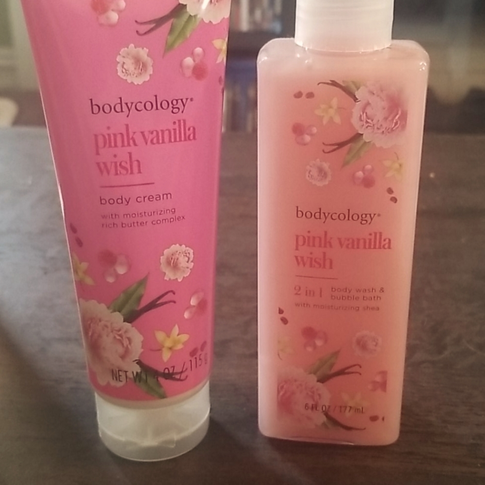 Bodycology Pink Vanilla Wish Set